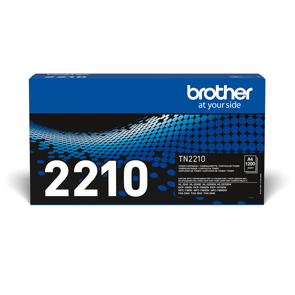 Brother TN2210 - Schwarz - Original - Tonerpatrone