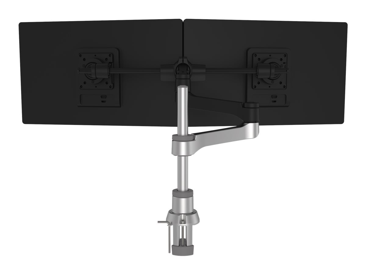 R-Go Zepher 4 Monitor arm plus Smart Bar - Befestigungskit (einstellbarer Monitorarm, Tisch-Montageklemme, Kabeldurchführungsklemme)