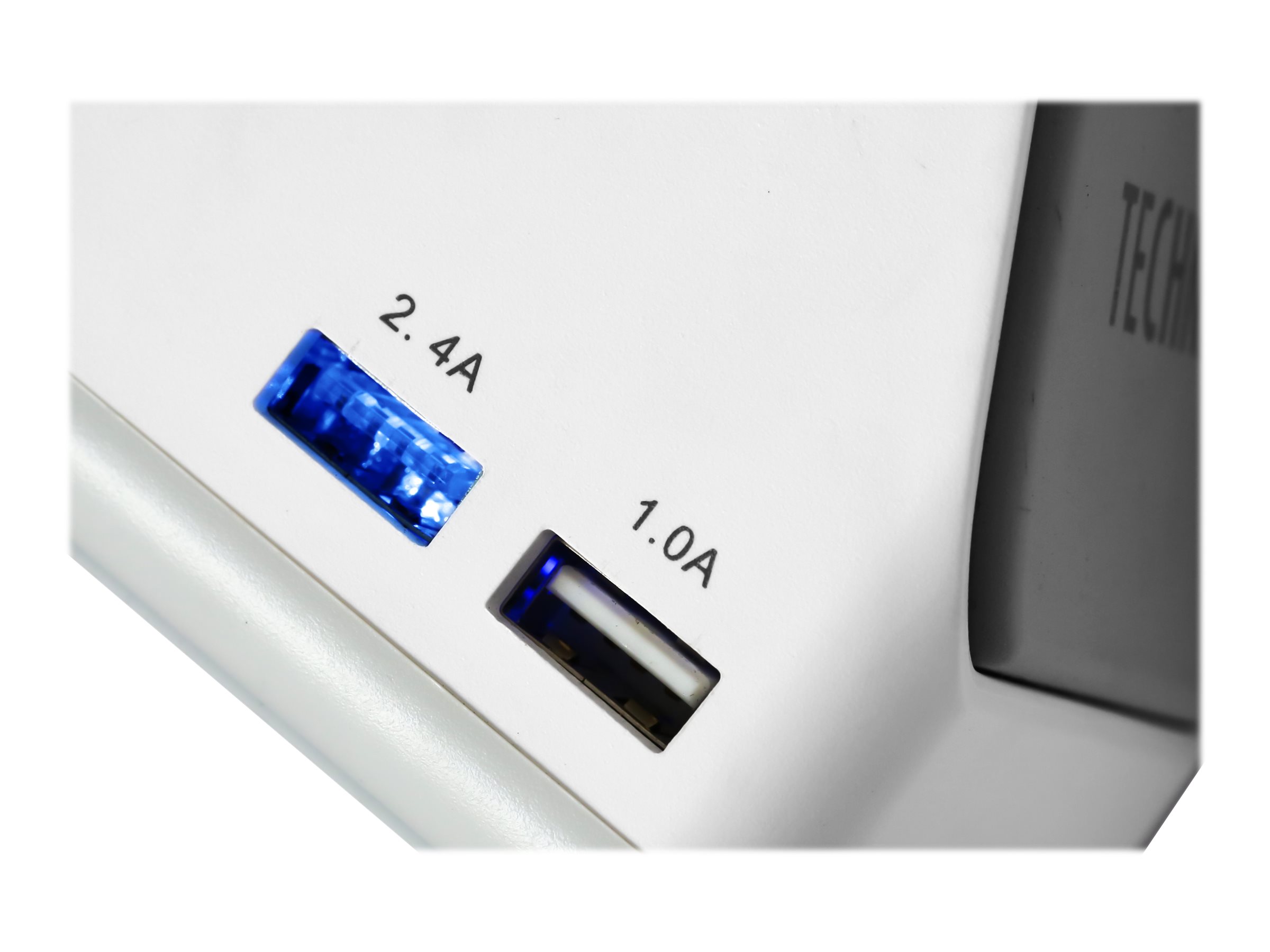 Technaxx Magnetic Smart Charger TE10 - Netzteil - 6.8 A - 4 Ausgabeanschlussstellen (USB)