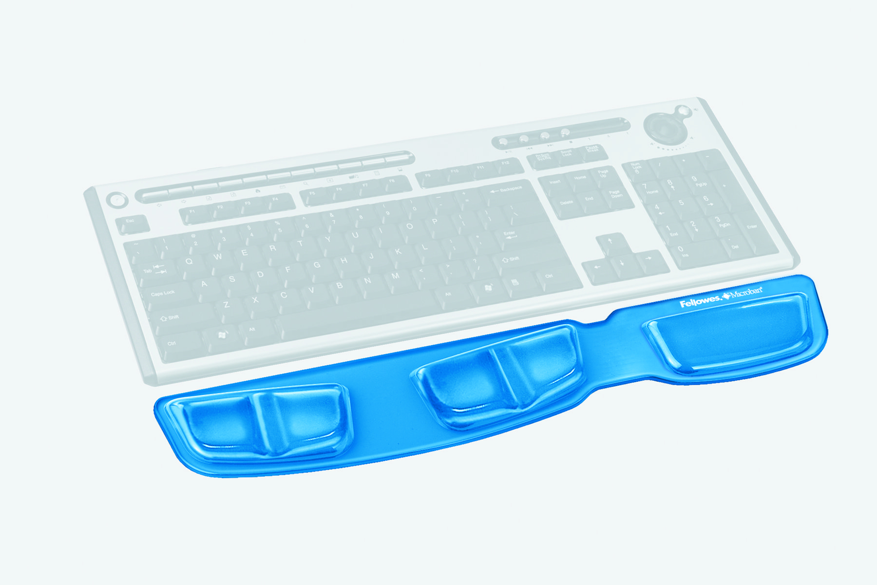 Fellowes Keyboard Palm Support - Tastaturplattform mit Handgelenkstütze