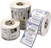 Zebra Z-Select 2000D - Papier - matt - permanenter Gummiklebstoff - beschichtet - weiß - 25.4 x 50.8 mm 51800 Etikett(en) (10 Rolle(n)
