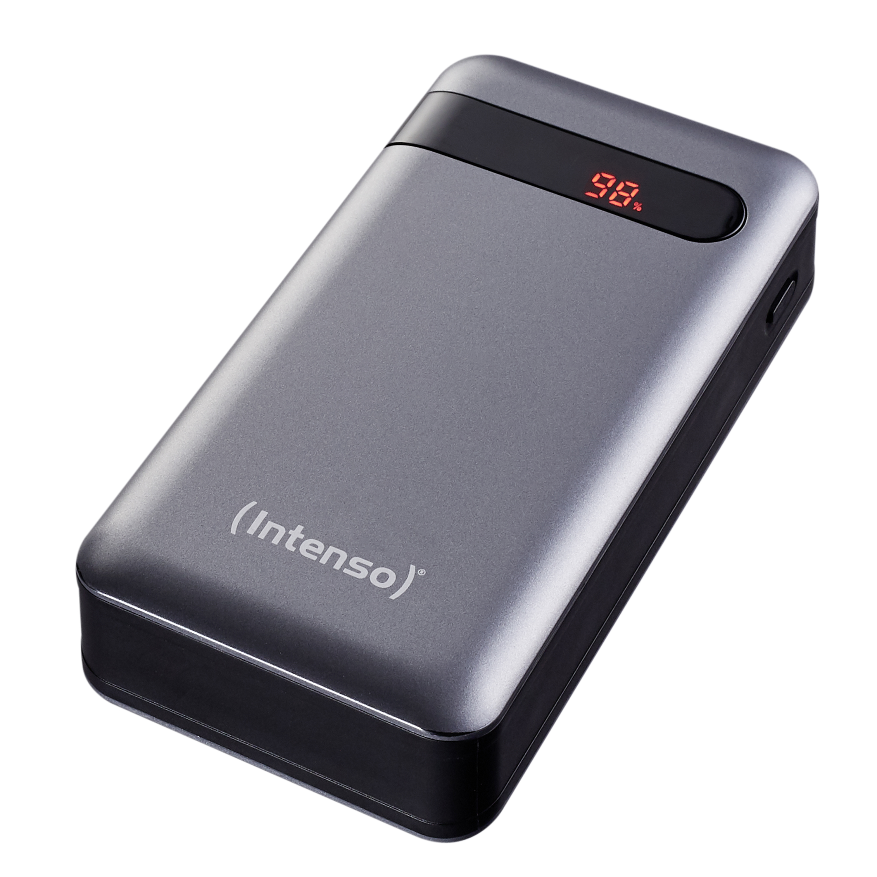 Intenso PD20000 - Powerbank - 20000 mAh - 3 A - PD, QC 3.0 - 2 Ausgabeanschlussstellen (USB, USB-C)