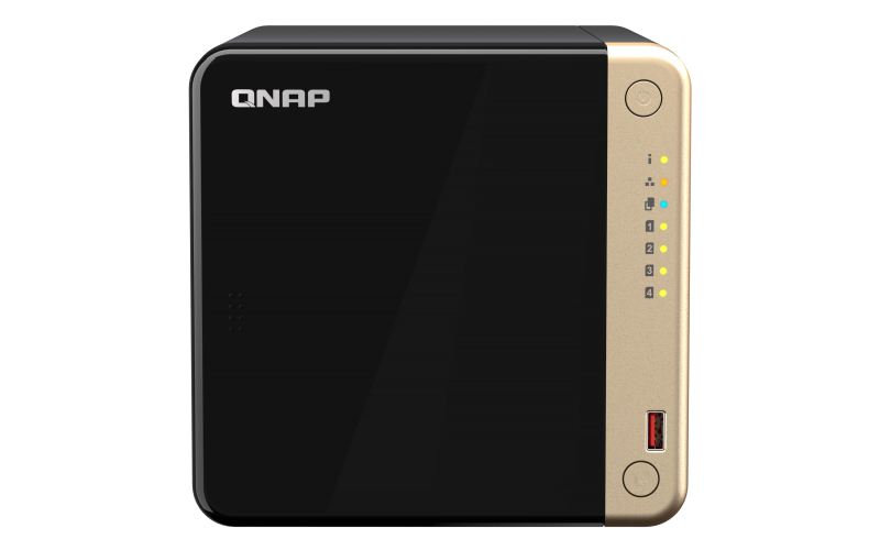 QNAP TS-464 - NAS-Server - 4 Schächte - SATA 6Gb/s