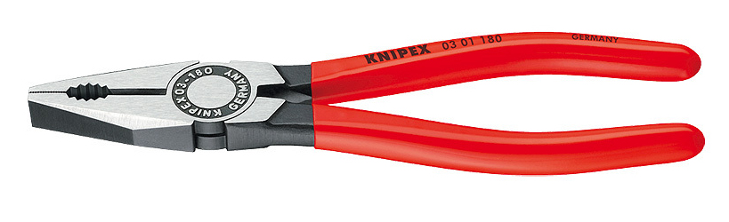 KNIPEX 03 01 180 - Prüfzange - 1,6 cm - Stahl - Kunststoff - Rot - 18 cm