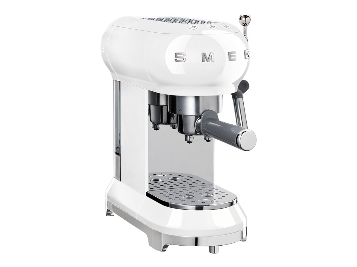 SMEG 50's Style ECF01WHEU - Kaffeemaschine mit Cappuccinatore