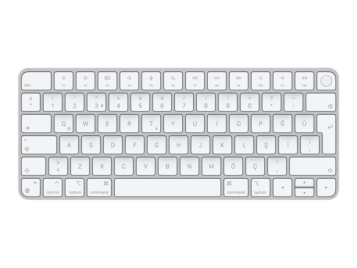 Apple Magic Keyboard with Touch ID - Tastatur - Bluetooth, USB-C - QWERTY - Türkisch - für iMac (Anfang 2021)