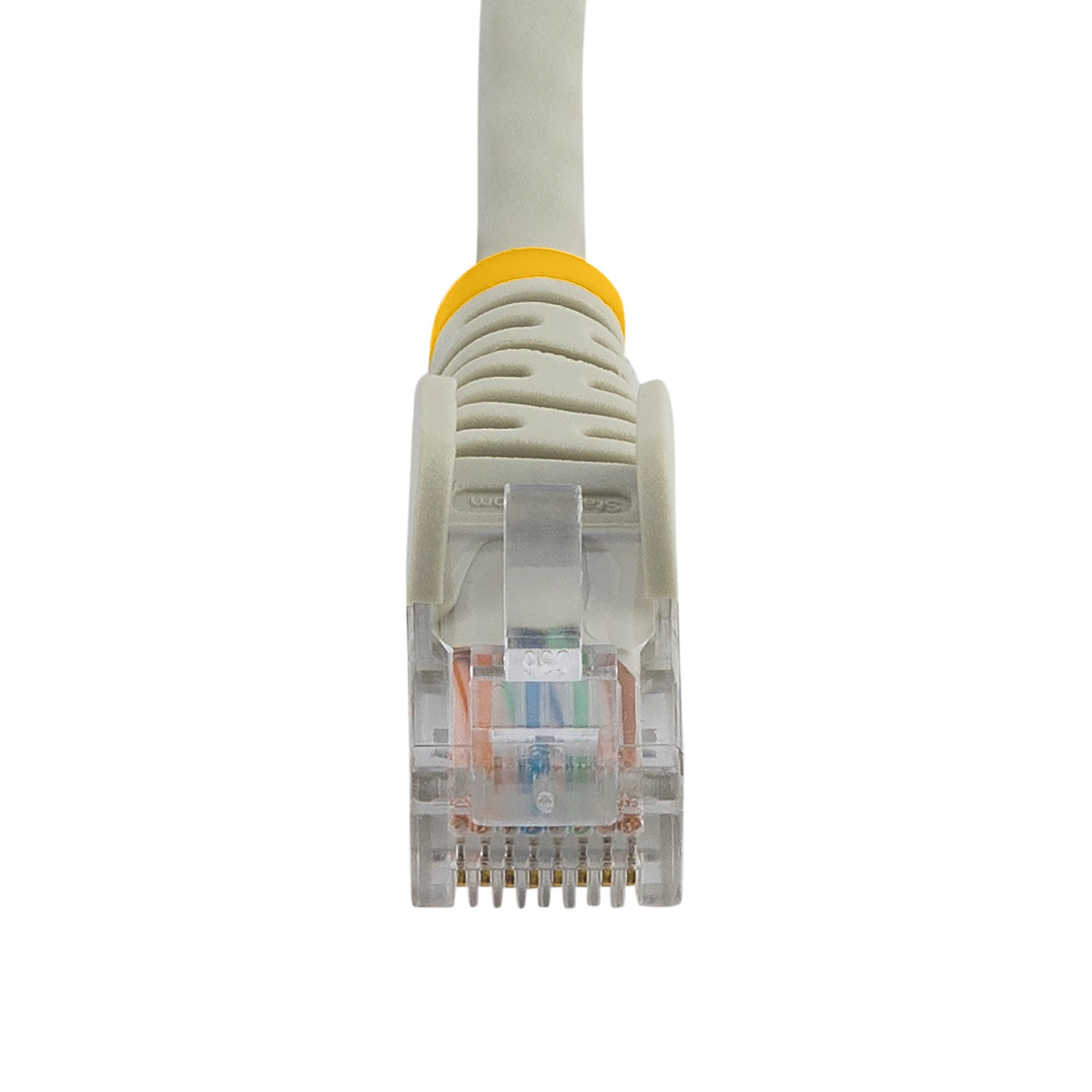 StarTech.com 0,5m Cat5e Ethernet Netzwerkkabel Snagless mit RJ45 - Cat 5e UTP Kabel - Grau - Patch-Kabel - RJ-45 (M)
