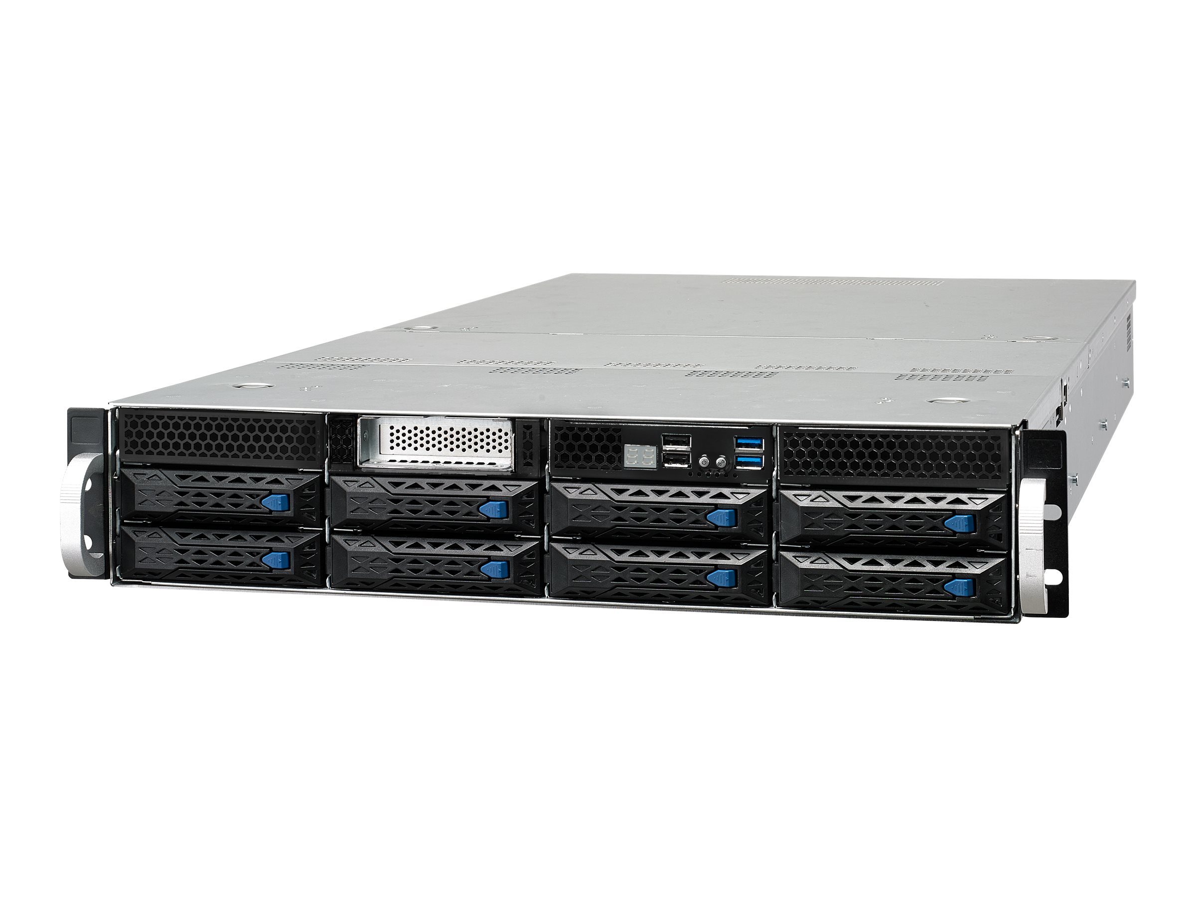 ASUS ESC4000 G4 - Server - Rack-Montage - 2U - zweiweg - keine CPU - RAM 0 GB - SATA - Hot-Swap 8.9 cm (3.5")