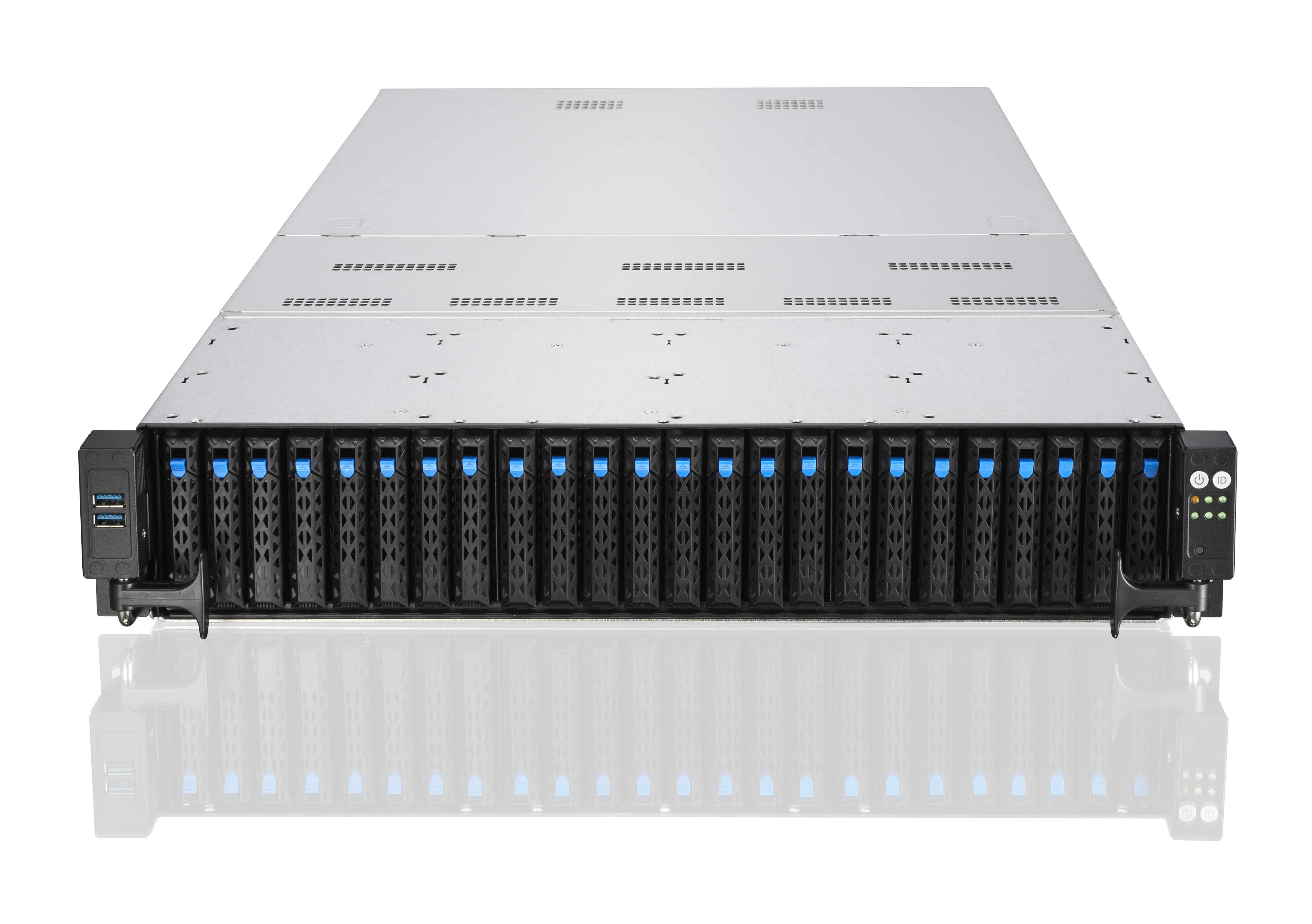 ASUS RS720A-E11-RS24U - Server - Rack-Montage - 2U - zweiweg - keine CPU - RAM 0 GB - SATA - Hot-Swap 6.4 cm (2.5")