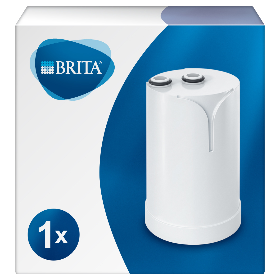 Brita Aluna Cool Pitcher-Wasserfilter 2,4 l Transparent, Weiß