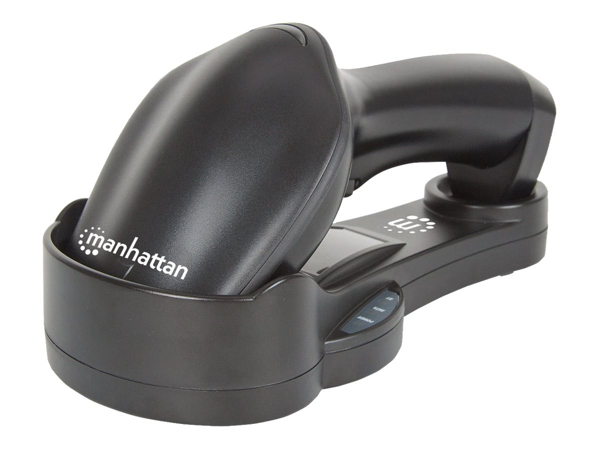 Manhattan Wireless Linear Handheld CCD Barcode Scanner, Bluetooth, 500mm Scan Depth, up to 80m effective range (line of sight)