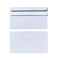 Herlitz 00764787 - DL (110 x 220 mm) - Weiß - Papier - 100 Stück(e)