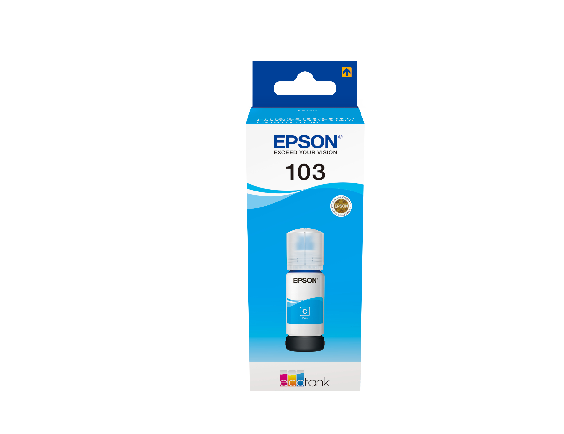 Epson 103 - 65 ml - Cyan - original - Nachfülltinte