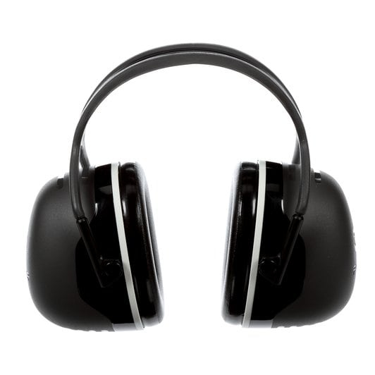 3M X5A - Kopfband - Konstruktion - Umgebung mit hohem Geräuschpegel - Maschinentätigkeiten - Schwarz - 37 dB - CE