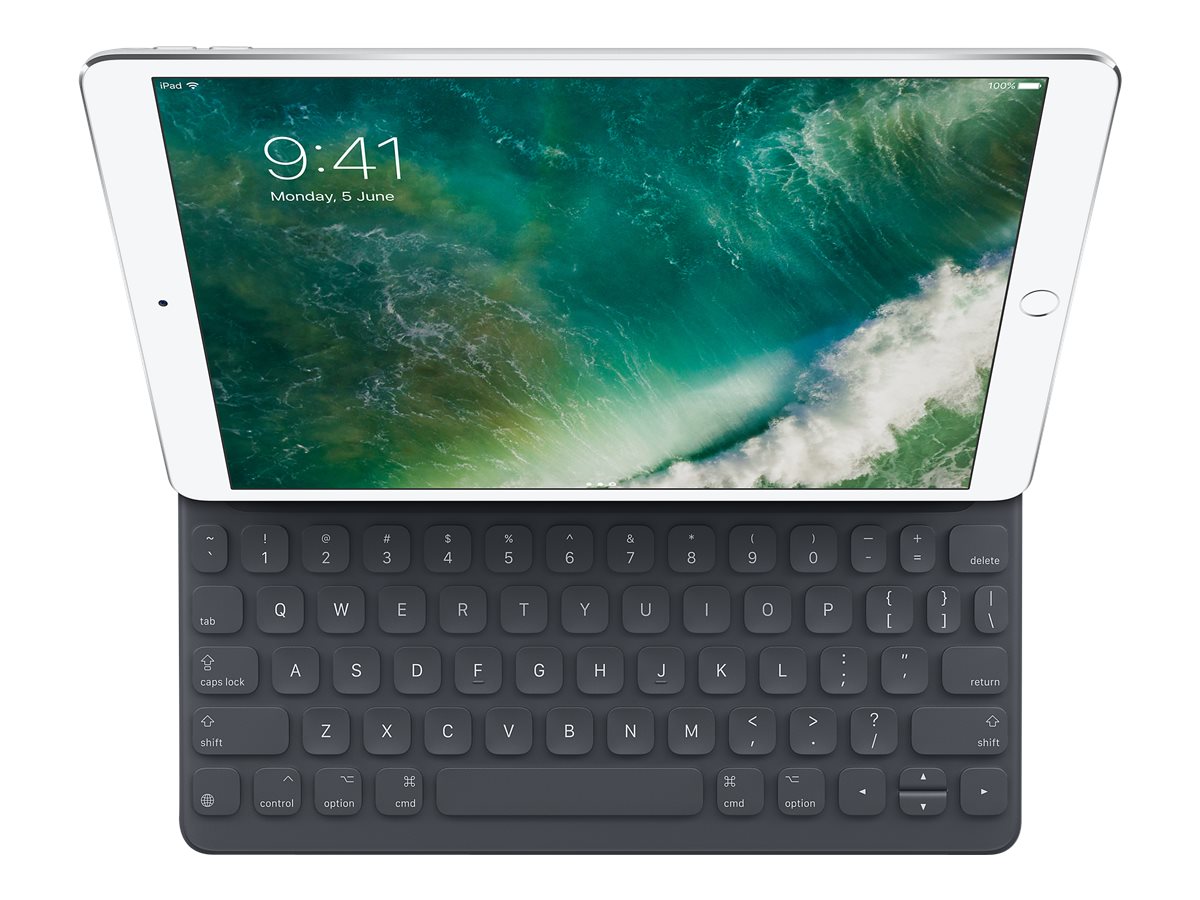 Apple Smart - Tastatur und Foliohülle - Apple Smart connector - USA - für 10.2-inch iPad (7. Generation)
