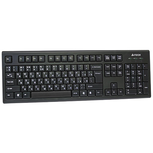 A4tech KR-85 - Tastatur - PS/2, USB - USA