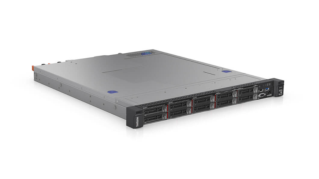 Lenovo ThinkSystem SR250 7Y51 - Server - Rack-Montage - 1U - 1-Weg - 1 x Xeon E-2224 / 3.4 GHz - RAM 16 GB - SATA - Hot-Swap 6.4 cm (2.5")