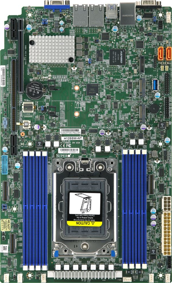 Supermicro H12SSW-NT - Motherboard - Socket SP3