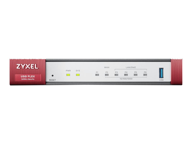 ZyXEL USG Flex 100 - Firewall - 4 Anschlüsse