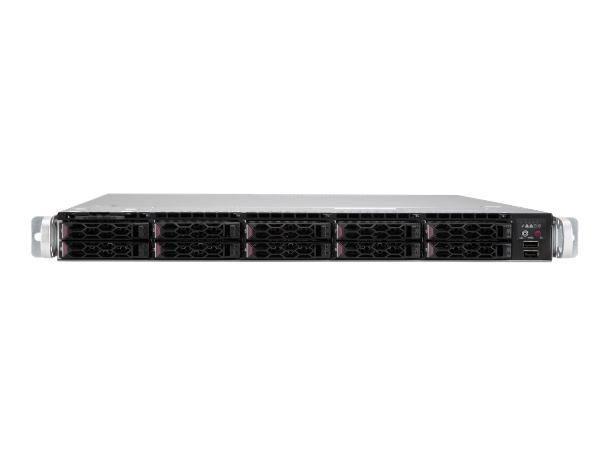 Supermicro CloudDC SuperServer 120C-TN10R - Server - Rack-Montage - 1U - zweiweg - keine CPU - RAM 0 GB - SATA/PCI Express - Hot-Swap 6.4 cm (2.5")