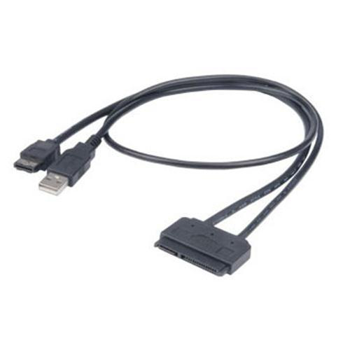 Akasa eSATA-Kabel - Serial ATA 150/300/600 - eSATA, USB (nur Strom)