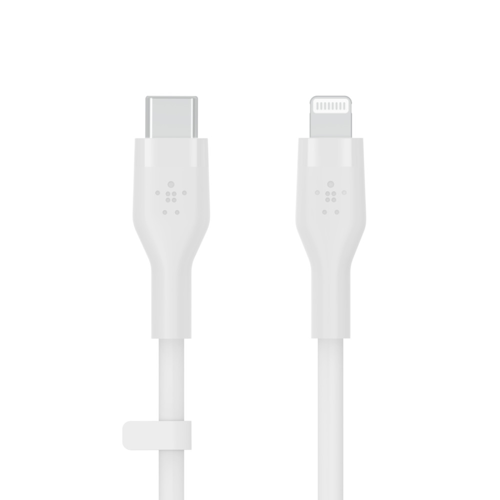 Belkin BOOST CHARGE - Lightning-Kabel - 24 pin USB-C männlich zu Lightning männlich - 1 m - weiß - für Apple iPad/iPhone/iPod (Lightning)