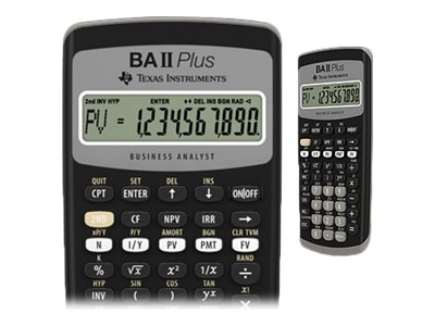 TI BA II Plus - Finanz-Taschenrechner
