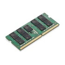 Lenovo DDR4 - Modul - 16 GB - SO DIMM 260-PIN - 2666 MHz / PC4-21300 - 1.2 V - ungepuffert - non-ECC - CRU - grün - für ThinkBook 13; 14; 15; ThinkCentre M715q (2nd Gen)