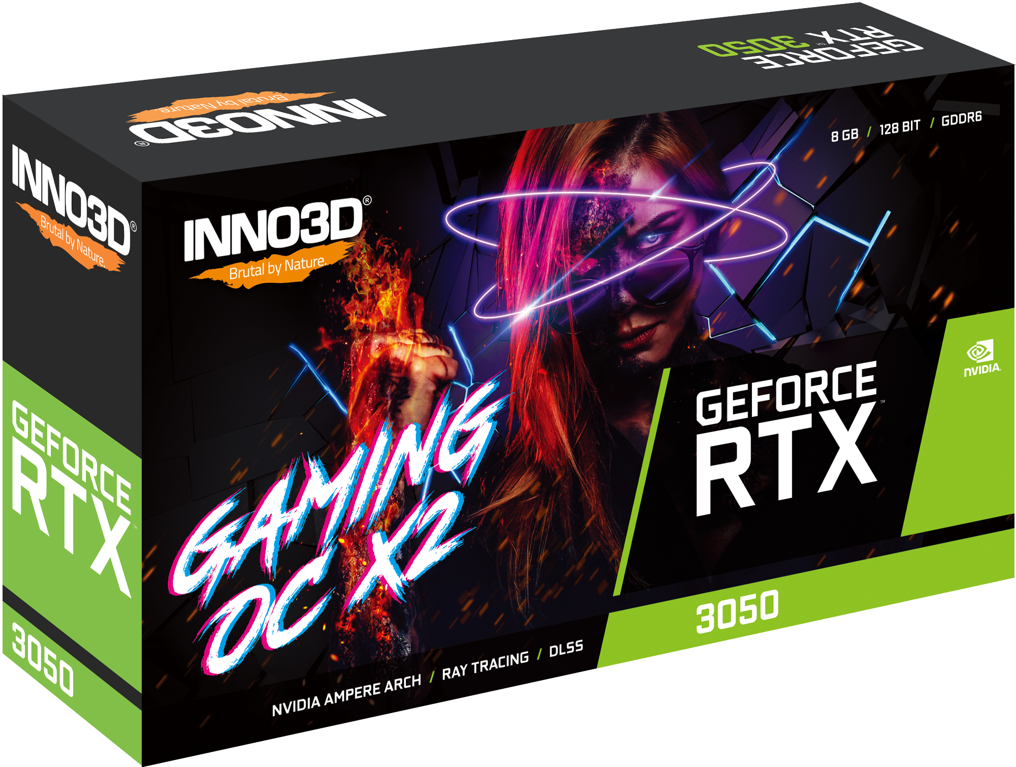 Inno3D GeForce RTX 3050 GAMING OC X2 - Grafikkarten