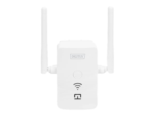 DIGITUS 300 Mbps Wireless Repeater / Access Point, 2.4 GHz + USB-Ladeanschluss