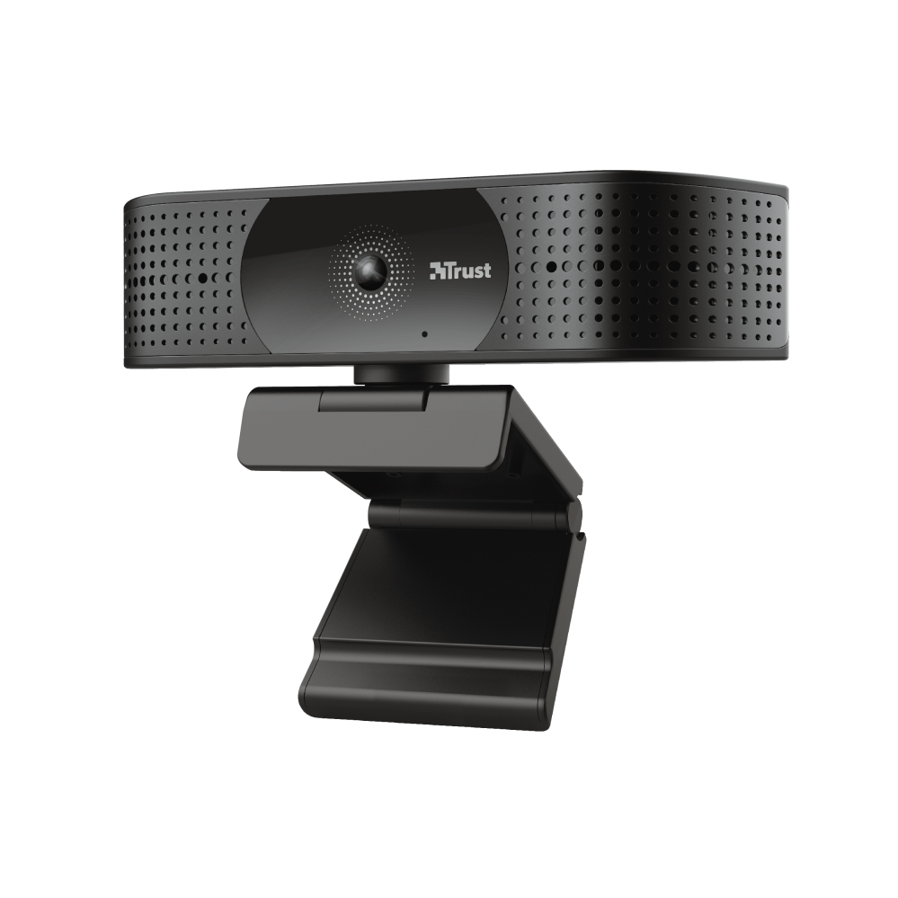 Trust TW-350 - Webcam - Farbe - 3840 x 2160 - feste Brennweite