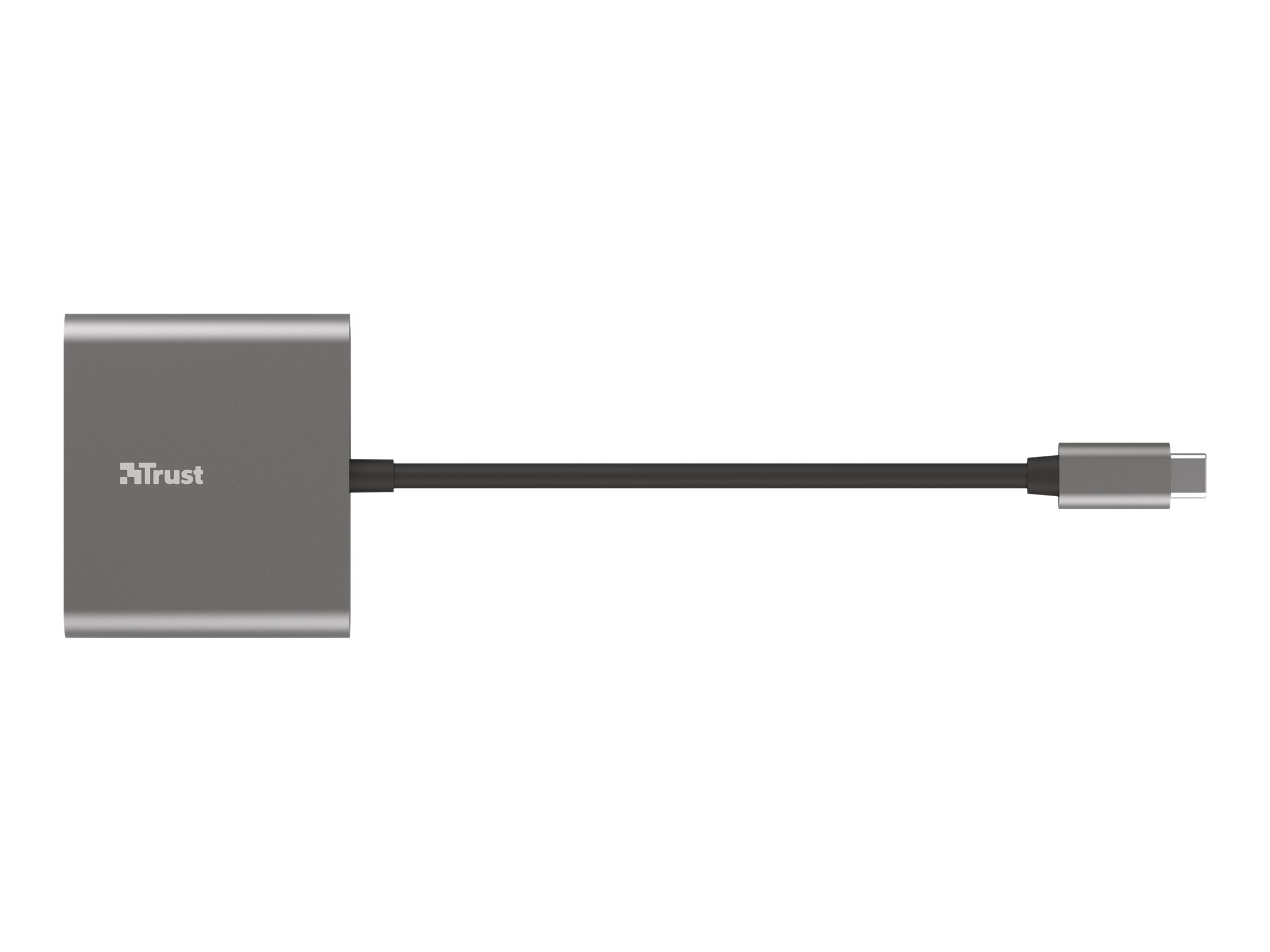 Trust Dalyx 3-in-1 Multiport USB-C Adapter - Dockingstation