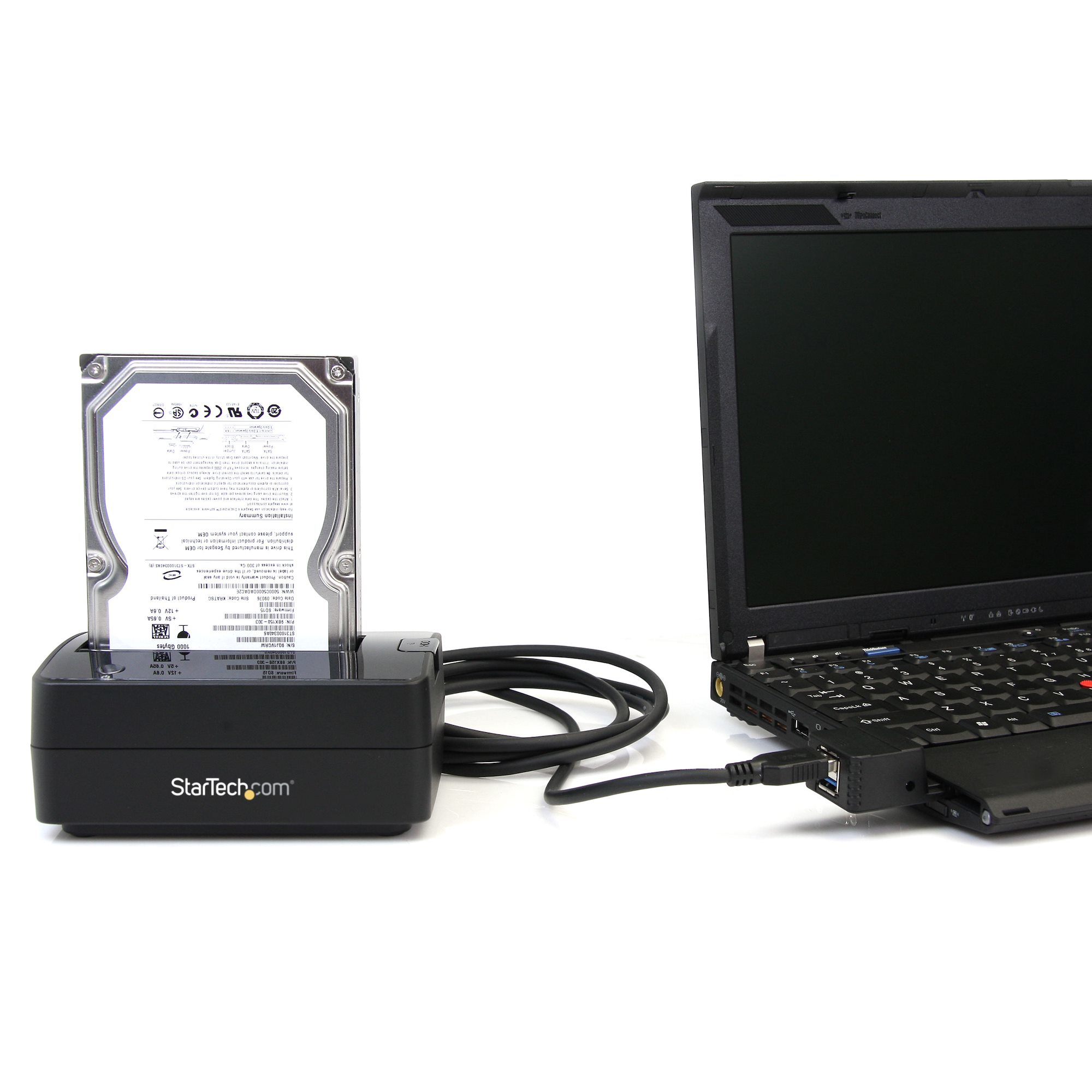 StarTech.com SATA Festplatten Dockingstation auf USB 3.0 6,4/8,9 cm (2,5/3,5)
