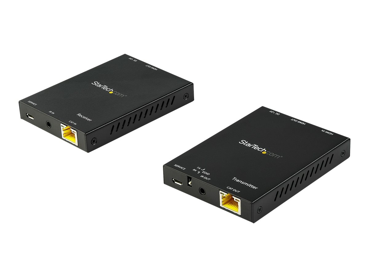 StarTech.com HDMI über CAT6-Extender-Set - 4K 60Hz - Balun - bis 50 m - HDR - 4: 4: 4 - 7.1 Audio-Unterstützung (ST121HD20V)