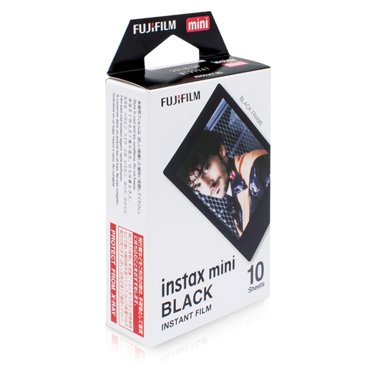 Fujifilm Instax Mini Black - Instant-Farbfilm
