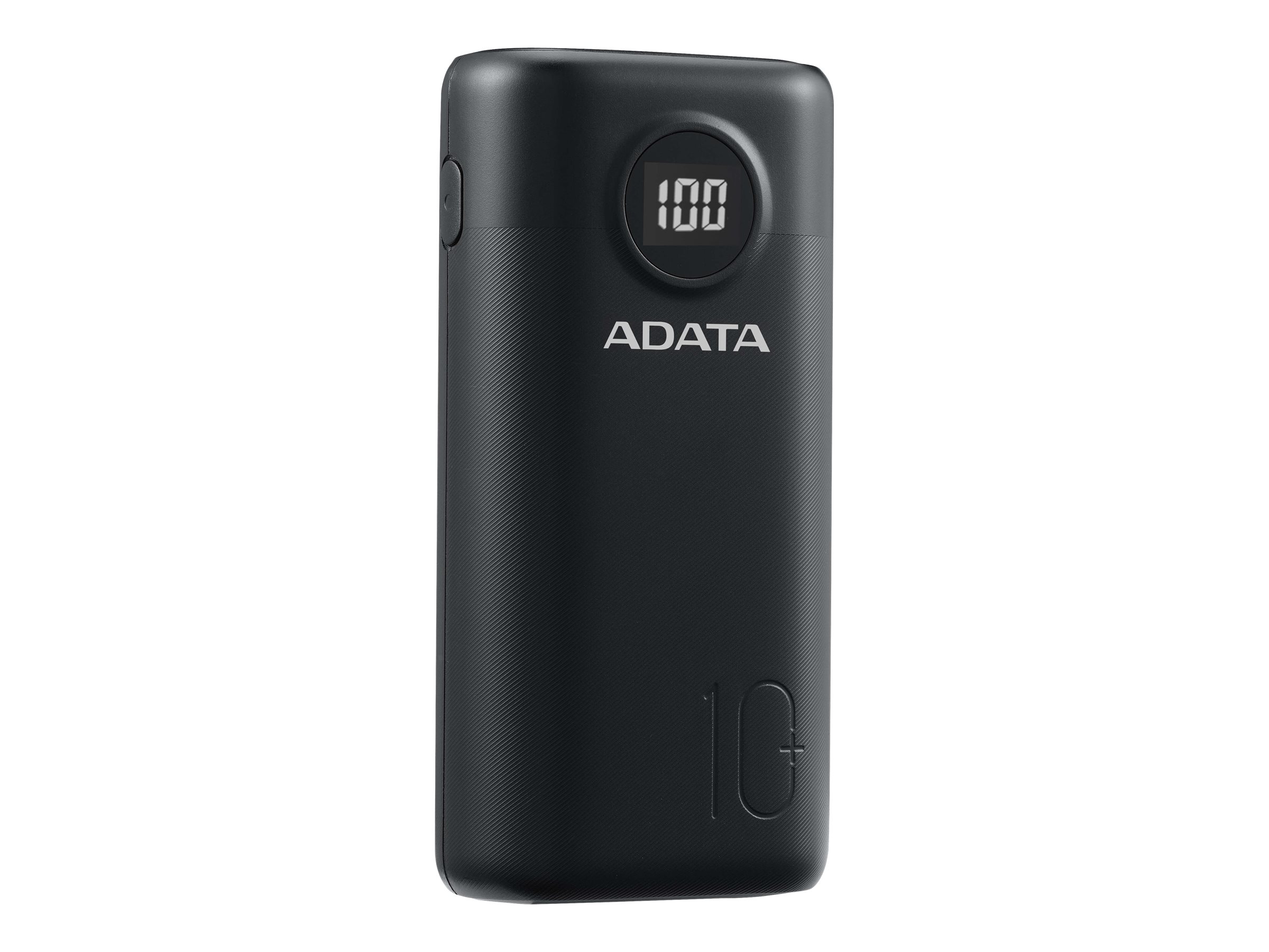 ADATA P10000QSD - Powerbank - 10000 mAh - 37 Wh - 22.5 Watt - 4.5 A - PD 3.0, QC 3.0 - 3 Ausgabeanschlussstellen (USB, 24 pin USB-C)