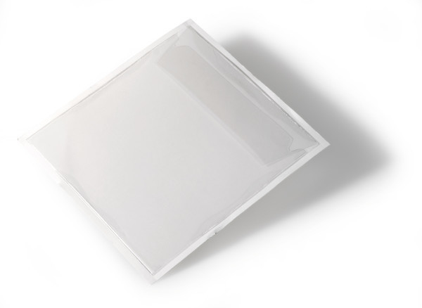 Durable POCKETFIX - CD/DVD-Hülle - Kapazität: 1 CD/DVD - durchsichtig (Packung mit 10)