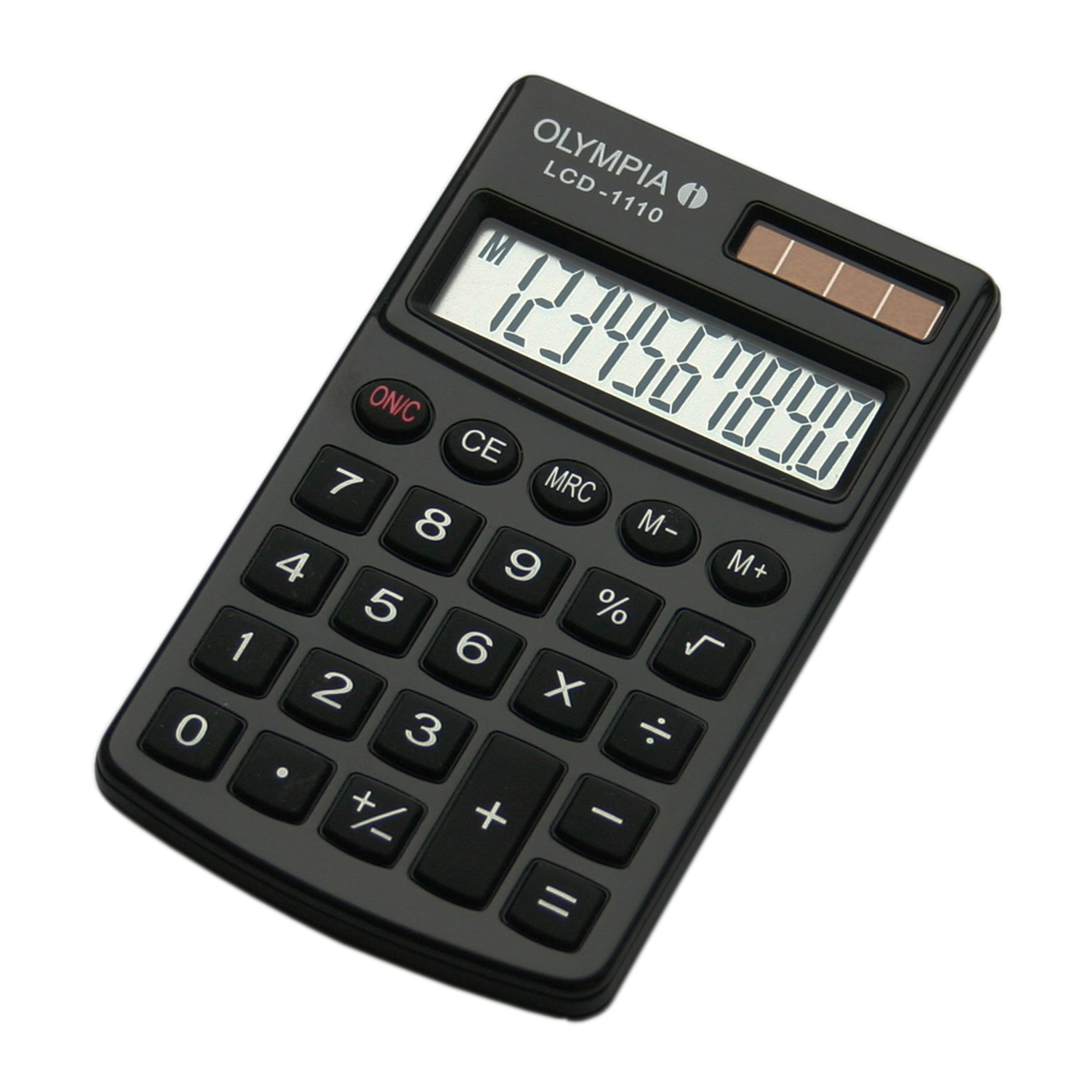 Olympia LCD 1110 - Tasche - Einfacher Taschenrechner - 10 Ziffern - 1 Zeilen - Schwarz