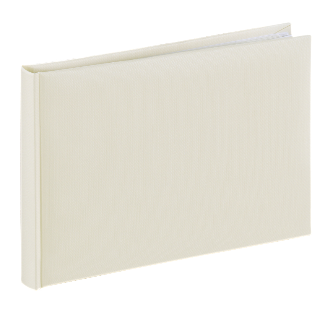 Hama Buch-Album Fine Art, 24x17 cm, 36 weiße Seiten, Sand