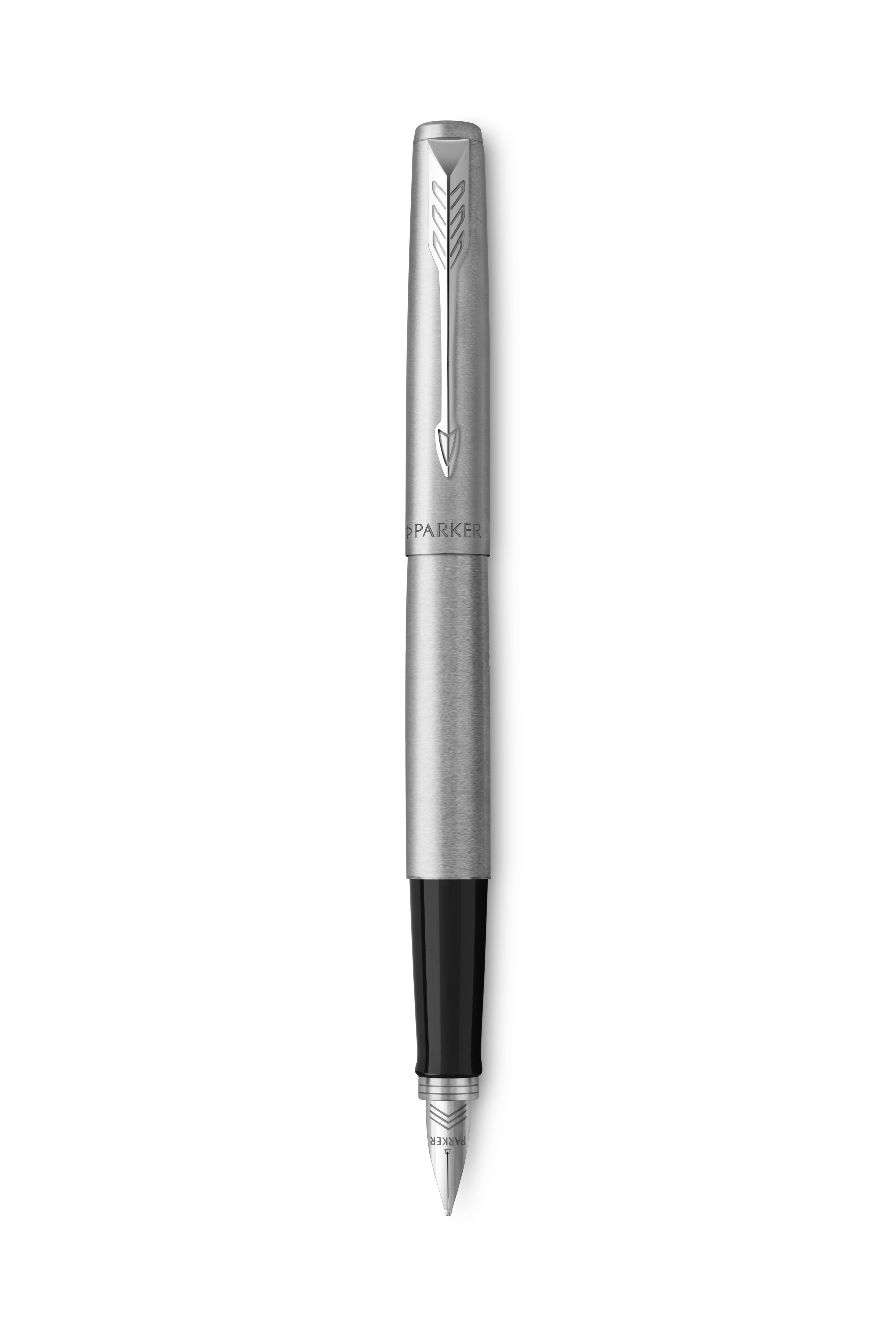 Parker 2093258 - Kugelschreiber + Füllfederhalter - Blau - Medium - 1 mm - Schwarz - Silber - Edelstahl