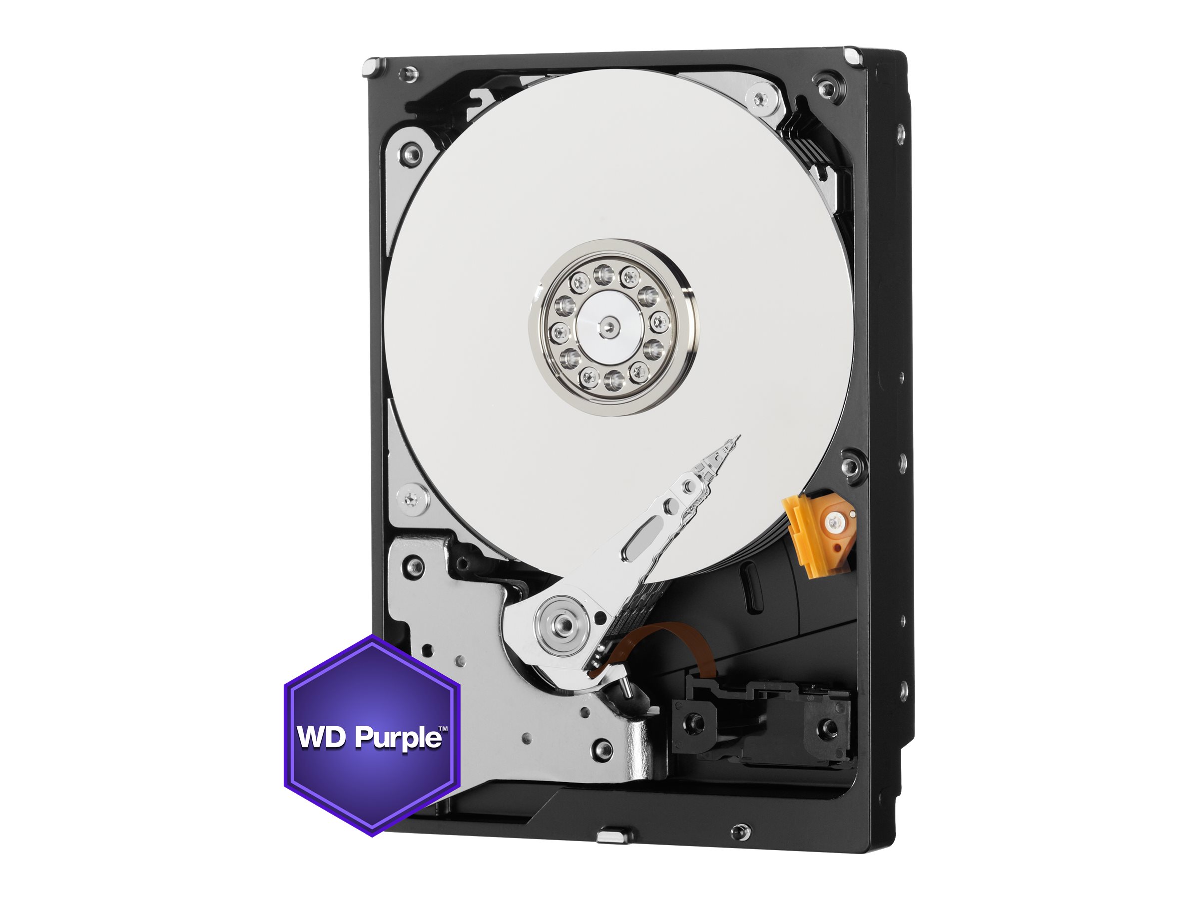 WD Purple Surveillance Hard Drive WD20PURX - Festplatte - 2 TB - intern - 3.5" (8.9 cm)