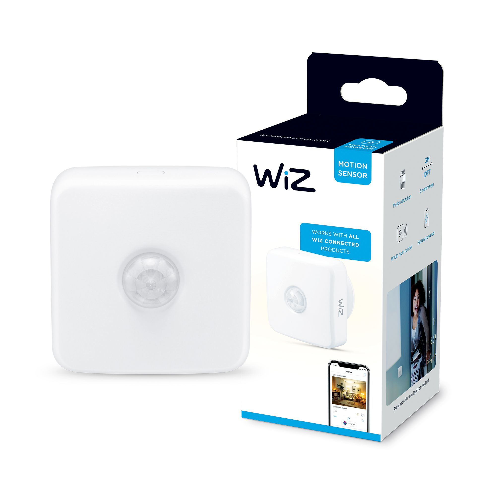 WIZCONNECTED WiZ 8718699788209 - Kabellos - 3 m - 15 m - Wand - Indoor - Weiß