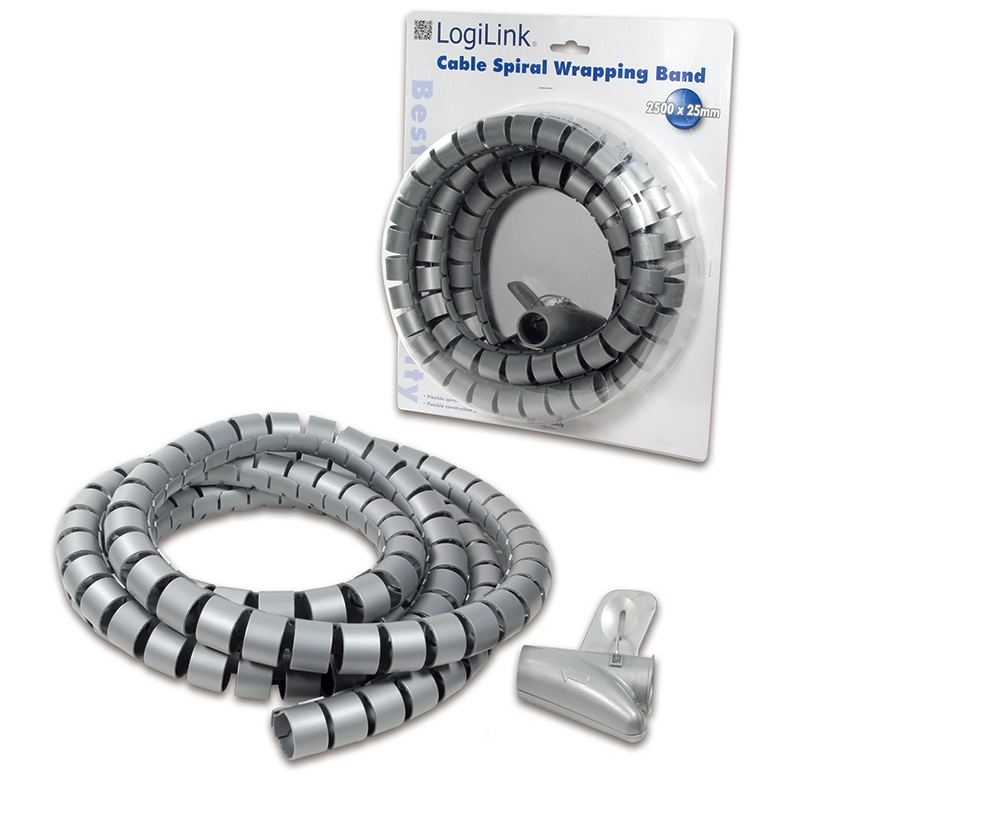LogiLink Cable Spiral Wrapping Band - Kabelführungsrohr