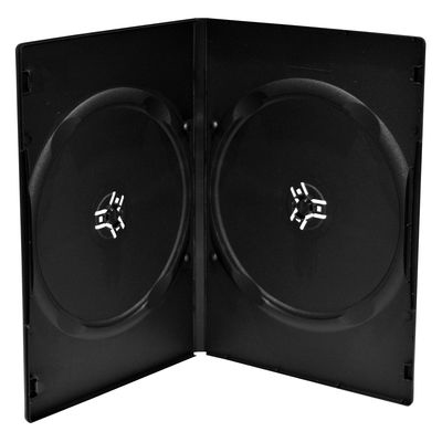 MEDIARANGE BOX14 - DVD-Hülle - 2 Disks - Schwarz - Kunststoff - 120 mm - 136 mm