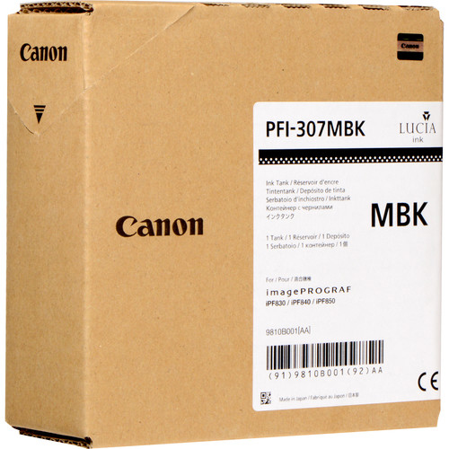 Canon PFI-307 MBK - 330 ml - mattschwarz - Original