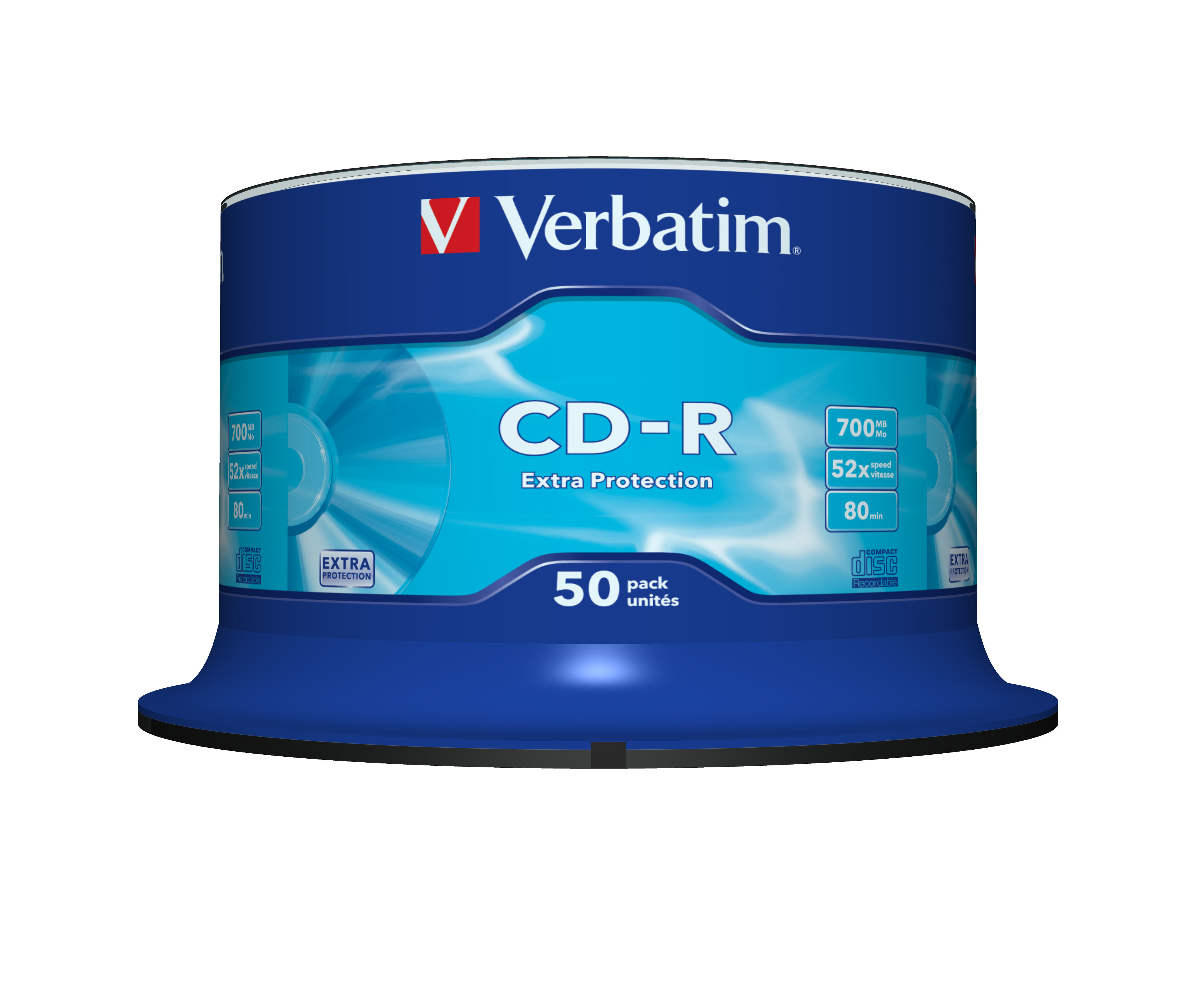 Verbatim 50 x CD-R - 700 MB (80 Min) 52x