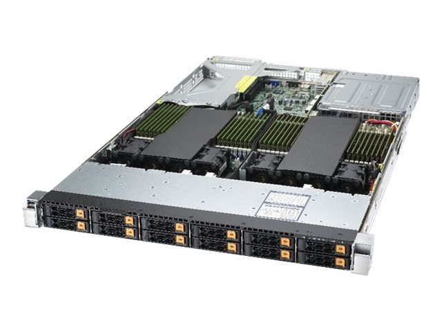 Supermicro A+ Server 1124US-TNRP - Server - Rack-Montage - 1U - zweiweg - keine CPU - RAM 0 GB - PCI Express - Hot-Swap 6.4 cm (2.5")