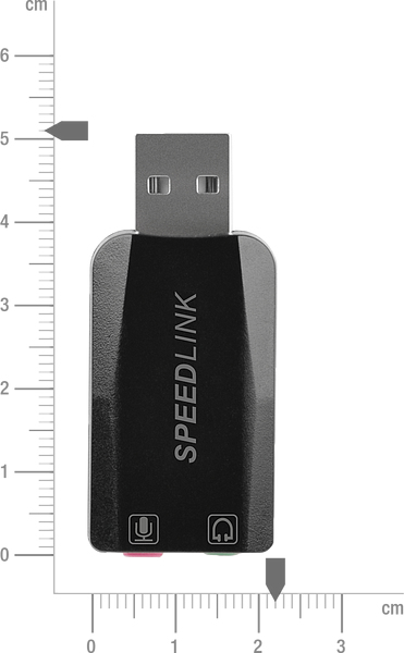 SPEEDLINK SL-8850-BK-01 VIGO - Soundkarte - Stereo
