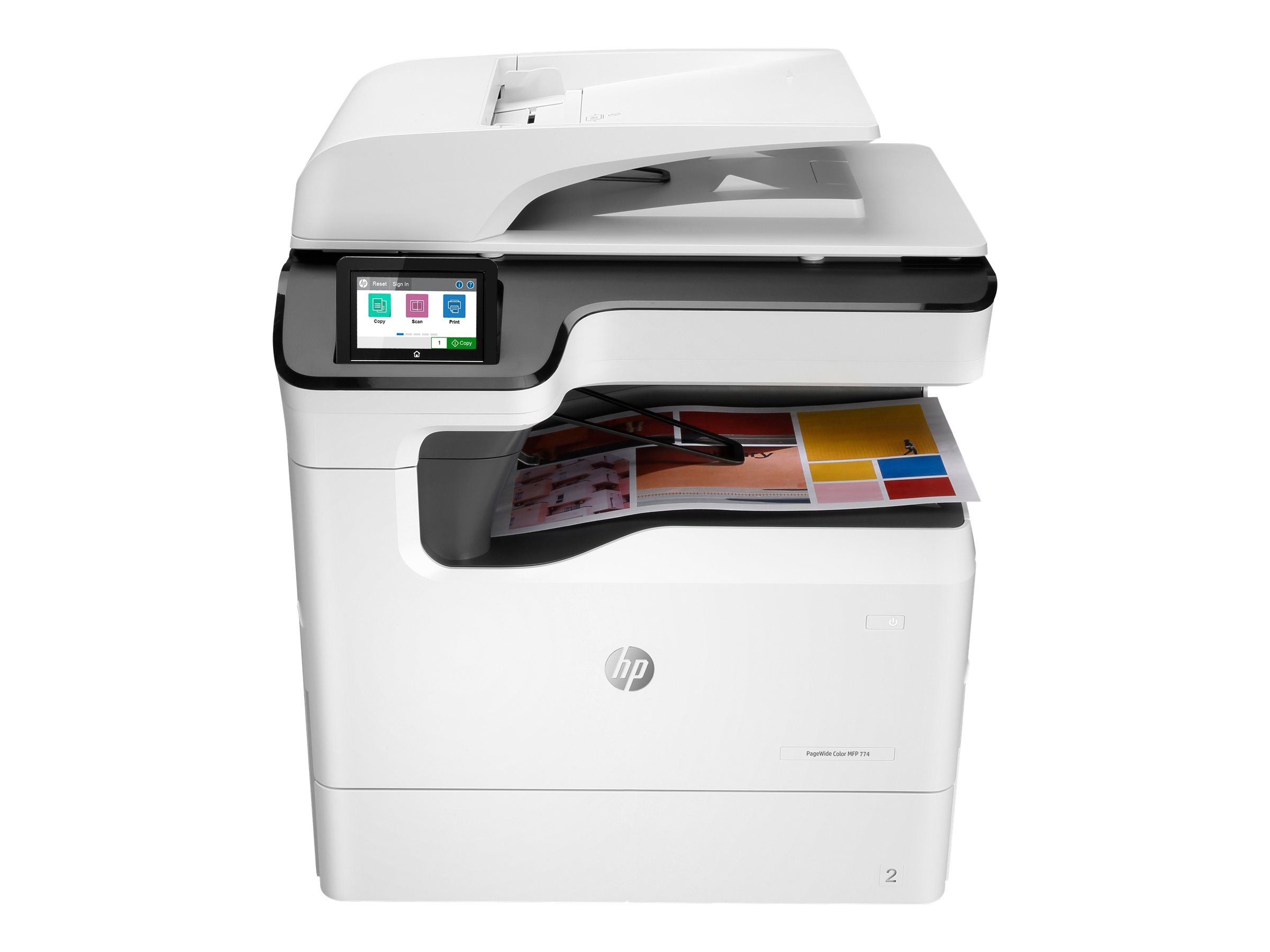 HP PageWide Color MFP 774dn - Multifunktionsdrucker - Farbe - seitenbreite Palette - 297 x 864 mm (Original)