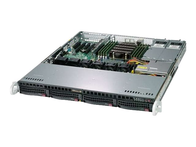 Supermicro A+ Server 1013S-MTR - Server - Rack-Montage - 1U - 1-Weg - keine CPU - RAM 0 GB - SATA - Hot-Swap 8.9 cm (3.5")